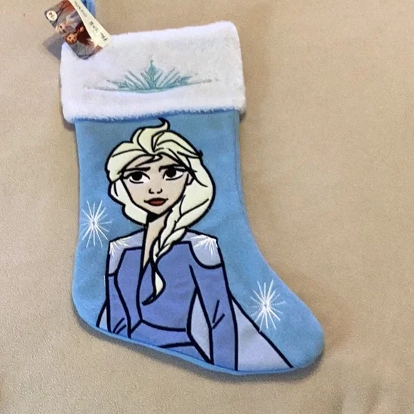 Disney Frozen Elsa Christmas Stockings ~ Set of 2 ~ NWT ~ RUZ - Picture 2 of 10